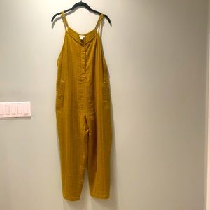 Billabong women’s relaxed wide leg overalls